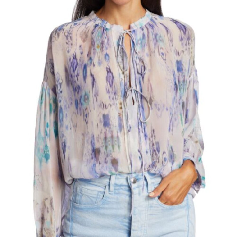 IRO Lade Keyhole Blouse